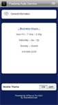 Mobile Screenshot of padoniaautoservice.com